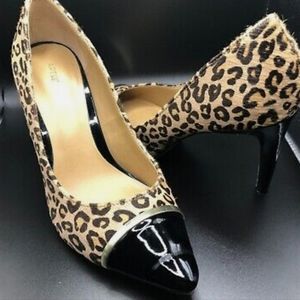 Apt. 9 Cheetah Leopard Print Women Shoes, Size 7.5.